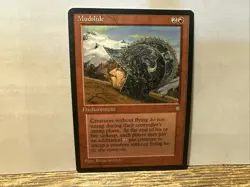 MTG Magic the Gathering Mudslide (204/383) Ice Age LP - Image 1