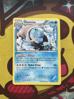 Pokemon Blastoise 16/101 - Holo Rare - Excellent - BW Plasma Blast - Image 1