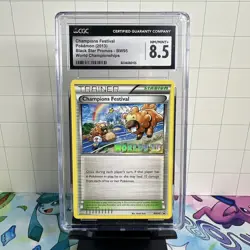 2013 Pokemon BW Black Star Promo World Champions Festival #BW95 CGC 8.5 NM-MT+ - Image 1