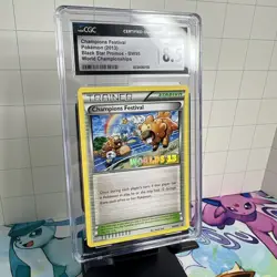 2013 Pokemon BW Black Star Promo World Champions Festival #BW95 CGC 8.5 NM-MT+ - Image 2
