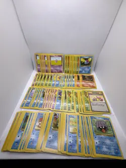 Vintage Pokemon Fossil Set Bulk Lot of 117 Cards Duplicate Assortment (117)Mp-Nm - Image 1