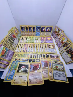 Vintage Pokemon Team Rocket Set bulk Lot of 107 Cards Duplicate Assortment (107) - Image 3