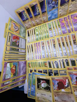 Vintage Pokemon Team Rocket Set bulk Lot of 107 Cards Duplicate Assortment (107) - Image 5