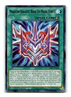 Phantom Knights' Rank-Up-Magic Force - MP21-EN200 1st Edition Rare - YuGiOh-LP - Image 1