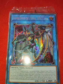 DISPOSITIFEUR DE L'ENFER HEROS XTRA BLC1-FR009 SECRET RARE CARTE YU-GI-OH! FR - Image 3