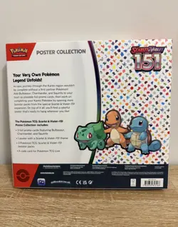 Pokemon TCG Scarlet & Violet - 151 Poster Collection - NEW and SEALED - Image 2