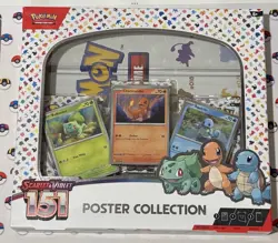 Pokemon TCG Scarlet and Violet 151 Poster Collection Sealed NEW - Image 1