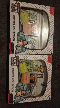 2 x POKEMON TCG Scarlet & Violet 151 Poster Collection Brand New and Sealed - Image 1