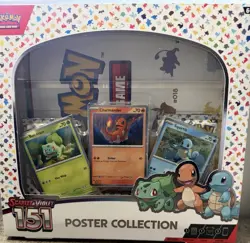 Pokemon TCG Scarlet & Violet 151 Poster Collection Box Pokemon NEW Sealed - Image 1