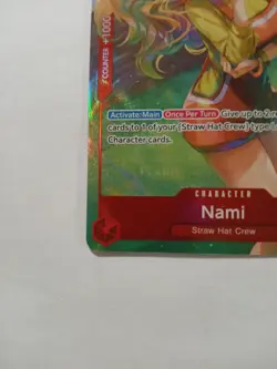 One Piece TCG Gear 5 Starter Deck Nami ST21-009 Alt Art English B - Image 3