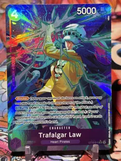 TRAFALGAR LAW - One Piece ST10-010 - AA Alt Art Super Rare SR - PRB01 Premium - Image 1