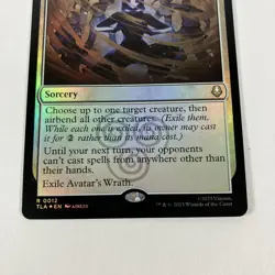 Avatar's Wrath Foil Avatar: The Last Airbender TLA R #12 NM Magic Card - Image 3