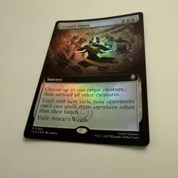 Avatar's Wrath FOIL 365 Extended Art Avatar TLA MTG Rare Unplayed Mint M/NM - Image 3