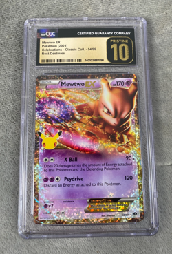 Mewtwo EX 54/99 Pokemon Celebrations Collection - CGC 10 Pristine - Image 1