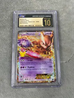 Mewtwo EX 54/99 Pokemon Celebrations Collection - CGC 10 Pristine - Image 2