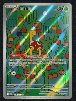 Shuckle 136/132 Mega Evolutions Pokemon TCG Pack Fresh NM - Image 1