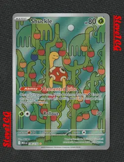 Pokemon TCG ME01: Mega Evolution #136/132 Shuckle NM Pack Fresh - Image 1