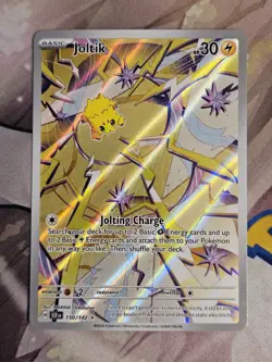 Joltik 150/142 Pokemon Stellar Crown Illustration Rare Card NM - Image 1