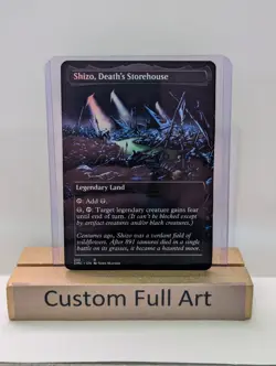 Shizo, Death's Storehouse Foil Custom sticker MTG bulk Commander - Image 1