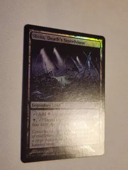 MTG Magic Champions of Kamigawa FOIL Shizo, Death's Storehouse LP - Image 2