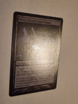 MTG Magic Champions of Kamigawa FOIL Shizo, Death's Storehouse LP - Image 3