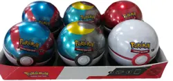 Lot of (6) Pokemon Pokeball Tins Q4 2024 - NEW & SEALED (Cosmetic Dents) - Image 2
