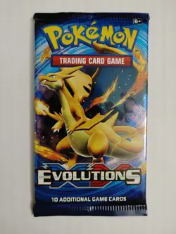 Sealed Booster Pack - XY Evolutions - POKEMON 2016 -unopened - Charizard artwork - Image 1