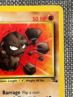 Geodude 1999 Pokemon TCG Fossil Set 1st Edition #47/62 (x3) - Near Mint - Image 4