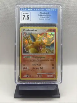 2009 Pokemon Arceus Charizard Cracked Ice Holo Arceus 1/99 CGC 7.5 Near Mint+ - Image 1