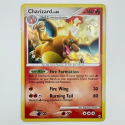 Pokemon Charizard Cracked Ice Holo Rare Arceus 1/99 LP - Image 1