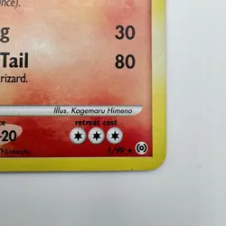 Pokemon Charizard Cracked Ice Holo Rare Arceus 1/99 LP - Image 4