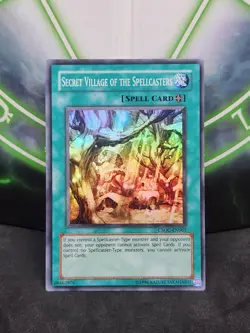 Yugioh Secret Village of the Spellcasters CSOC-EN061 Super Rare NM - Image 1