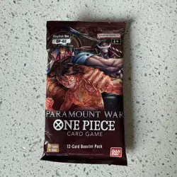 One Piece TCG OP02 Booster Pack Paramount War Sealed *All Live Packs!* - Image 1
