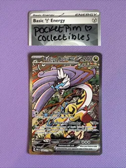 Pokemon Raging Bolt ex 166/131 Prismatic Evolutions Holo TCG Card - Image 2