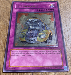 Supercharge | POTD-EN056 | Ultimate Rare | Yu-Gi-Oh Card | LP/MP Condition - Image 2