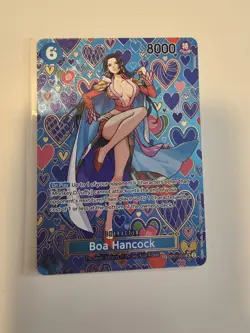 Boa Hancock SP SR OP07-051 Special Alternate Art One Piece CCG - Image 1