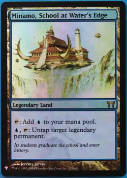Minamo School at Waters Edge Mystery Booster FOIL Champions Kamigawa NM 510523 - Image 1