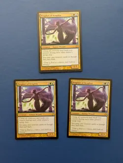 MTG Prophet of Kruphix X3: Theros #199 - NM-MT+ - Image 1