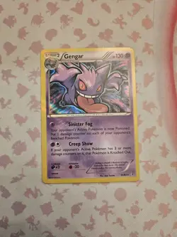 Genger 35/83 XY Generations Holo NM Pokemon Card Holo Bleed Error NM - Image 1