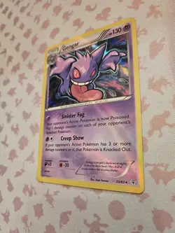 Genger 35/83 XY Generations Holo NM Pokemon Card Holo Bleed Error NM - Image 3
