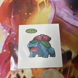 Venusaur Daiichi Pan Pokemon Vintage bread sticker - Image 1