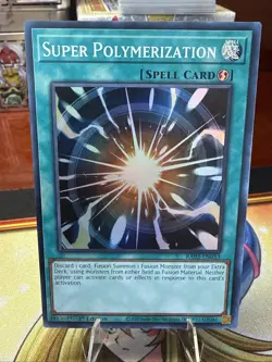 Yu-Gi-Oh Super Polymerization RA03-EN053 Super Rare NM - Image 1