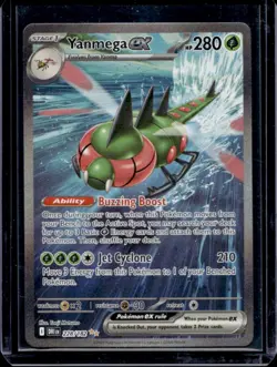 2025 Pokemon SV Destined Rivals DRI EN Yanmega ex #228/182 - Image 1