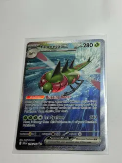 2025 Pokemon SV Destined Rivals DRI EN Yanmega ex #228/182 -Extremely Off-Center - Image 2