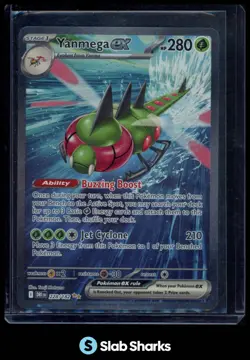 2025 POKEMON SV DESTINED RIVALS #228/182 YANMEGA EX SPECIAL ILLUSTRATION RARE - Image 1