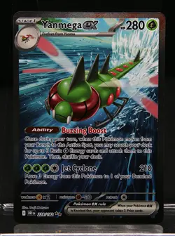 2025 POKEMON SV DESTINED RIVALS #228/182 YANMEGA EX SPECIAL ILLUSTRATION RARE - Image 1