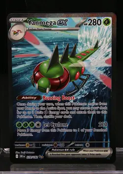 2025 POKEMON SV DESTINED RIVALS #228/182 YANMEGA EX SPECIAL ILLUSTRATION RARE - Image 2