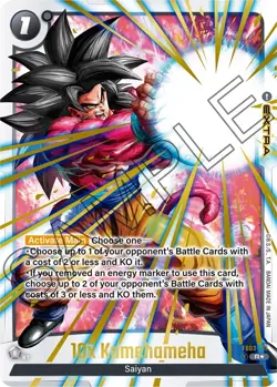 10x Kamehameha FB03-137 (R*) Dragon Ball Super Card Game Fusion World - Image 1
