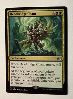 Deadbridge Chant | Magic the Gathering MTG | Duskmourn Commander DSC | NM - Image 1