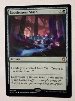 Bootleggers' Stash - 207 - BLC Set- Near Mint - MTG Bloomburrow Commander - Image 1